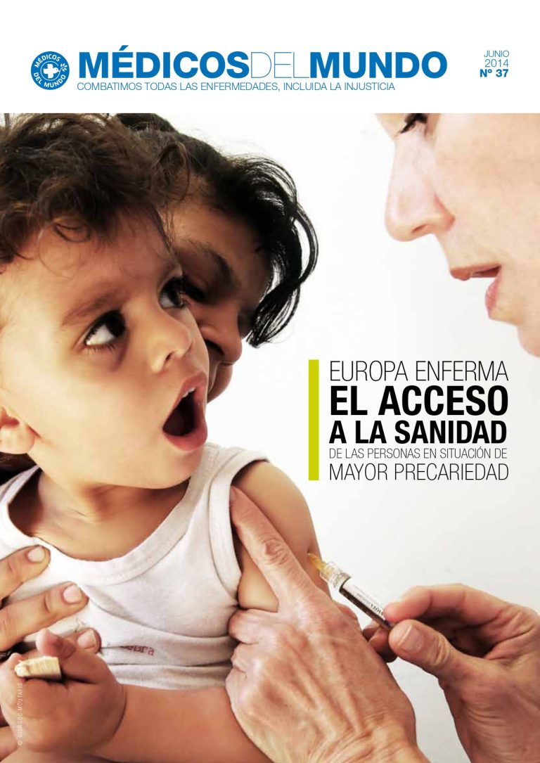 Portada Revista de Médicos del Mundo nº37 Junio 2014 Europa enferma