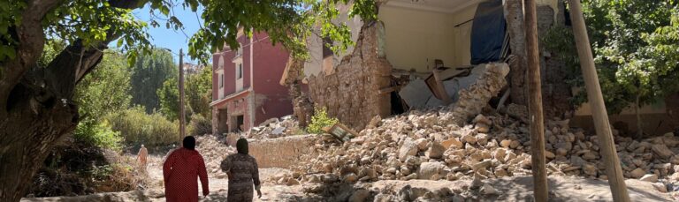 Entrevista al Doctor Tarik Oufkir en el marco del terremoto en Marruecos.