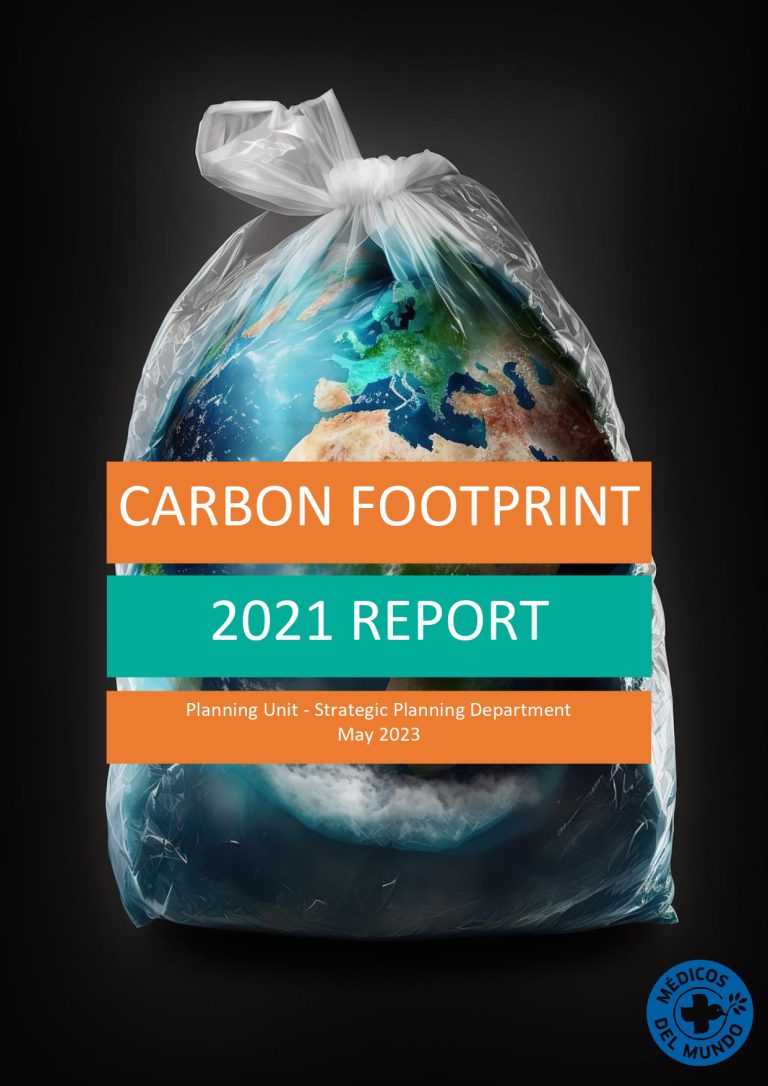 Portada Carbon Footprint. 2021 Report