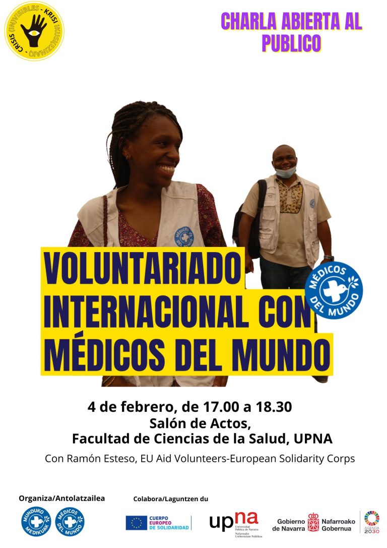 Charla: Voluntariado Internacional con Médicos del Mundo